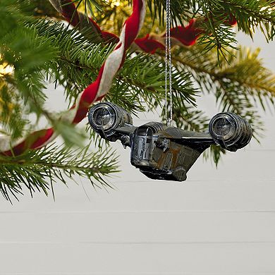 Star Wars: The Mandalorian Razor Crest Musical 2022 Hallmark Keepsake Christmas Ornament