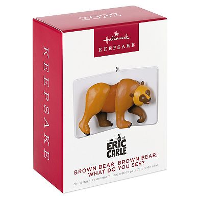 Brown Bear, Brown Bear, What Do You See? Book 2022 Hallmark Keepsake Christmas Ornament