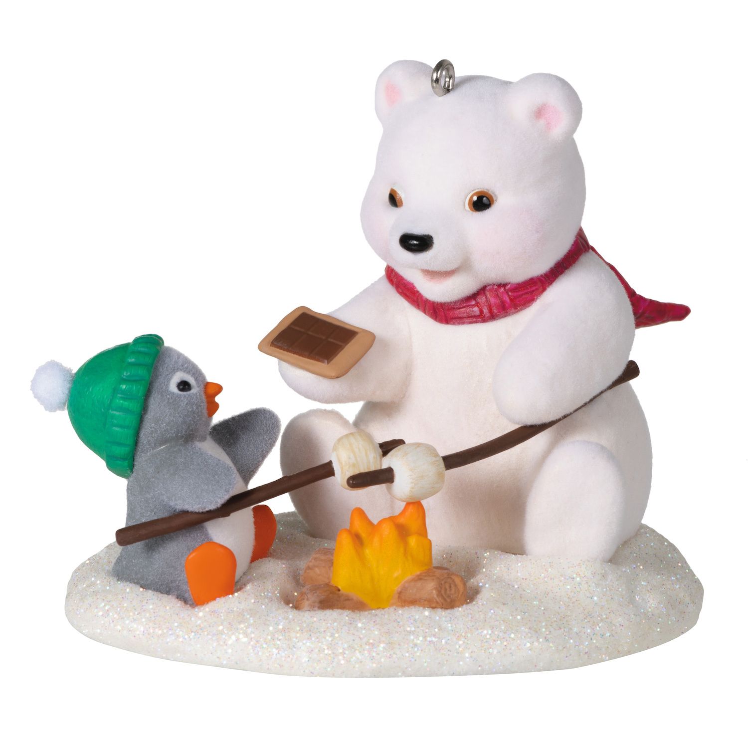 Snowball And Tuxedo S'more Fun 2022 Hallmark Keepsake Christmas Ornament