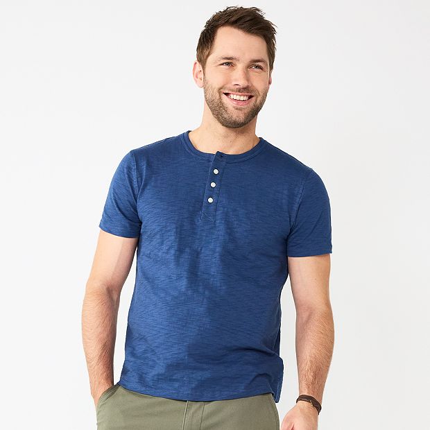 sonoma short sleeve henley