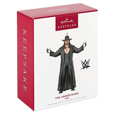 WWE Undertaker 2022 Hallmark Keepsake Christmas Ornament