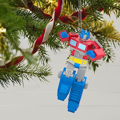 Transformers Optimus Prime 2022 Hallmark Keepsake Christmas Ornament