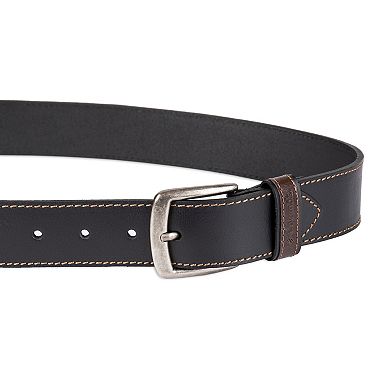 Men's Columbia Handcrafted Casual Leather Belt, Regular and Big & Tall Sizes