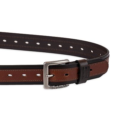 Men's Columbia Fully Adjustable Casual Leather Belt, Regular and Big & Tall