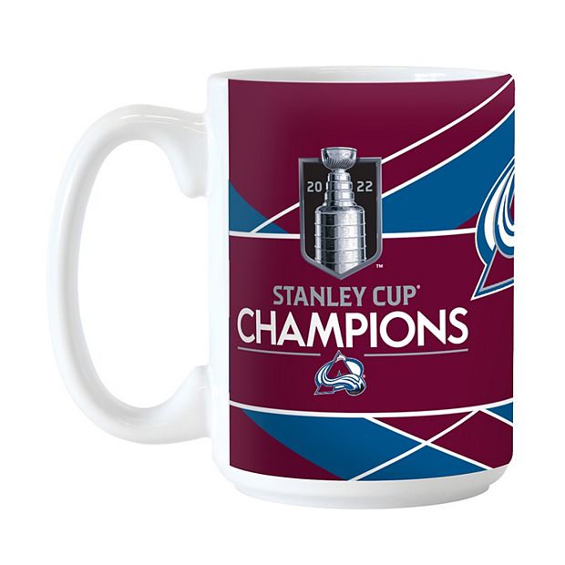 Logo Brand Colorado Avalanche 2022 Stanley Cup Champions Sublimated Coffee  Mug