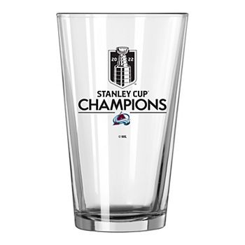 Colorado Avalanche 2022 Stanley Cup Champions 2 pc Set Pint Glass