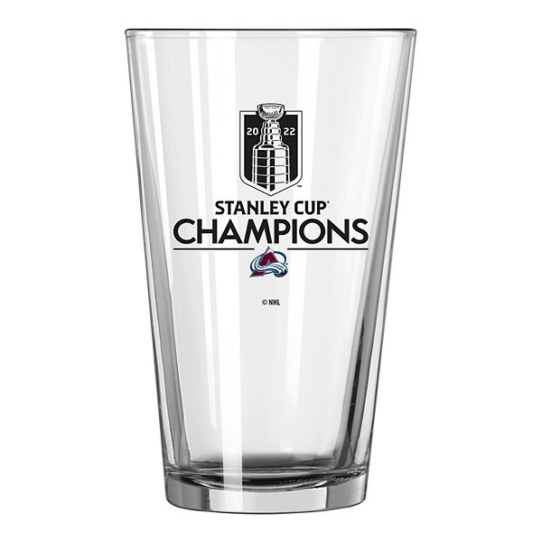 Logo Brand Colorado Avalanche 2022 Stanley Cup Champions Pint Glass