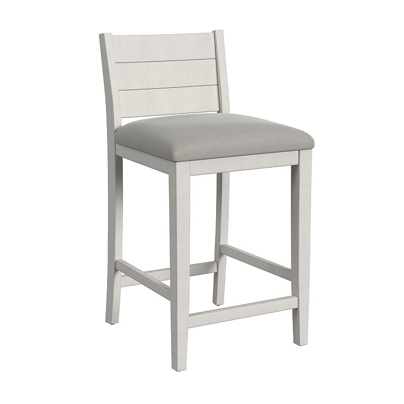 Hillsdale Furniture Fowler Counter Stool, White