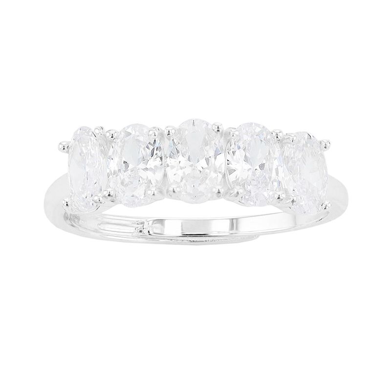 80686782 City Luxe 5-Stone Birthstone Crystal Ring, Womens, sku 80686782