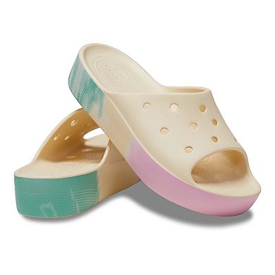 Crocs Women's Platform Slide Sandals