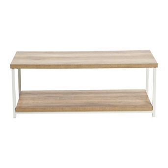Household Essentials 2 tier Rectangular Coffee Table