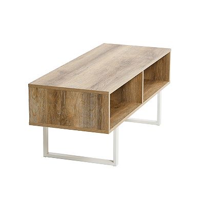 Household Essentials 2-Compartment Coffee Table