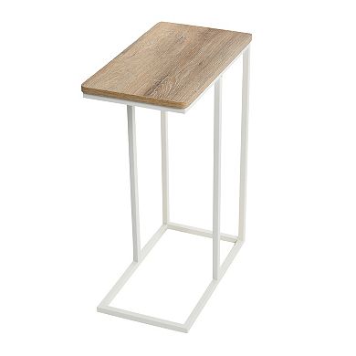 Household Essentials Modern C-Shaped Side Table