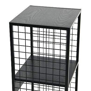 Household Essentials Wire Mesh 2-Cube Storage Unit