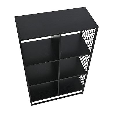 Household Essentials Wire 6-Cube Storage Cabinet