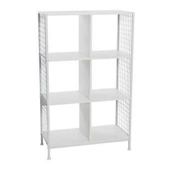 Household Essentials Wire 6-Cube Storage Cabinet