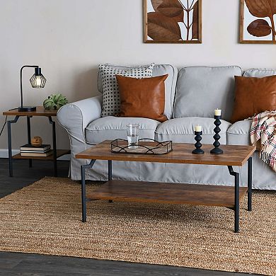 Household Essentials Mid-Century Modern Coffee Table