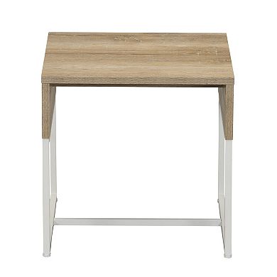 Household Essentials Modern Square End Table