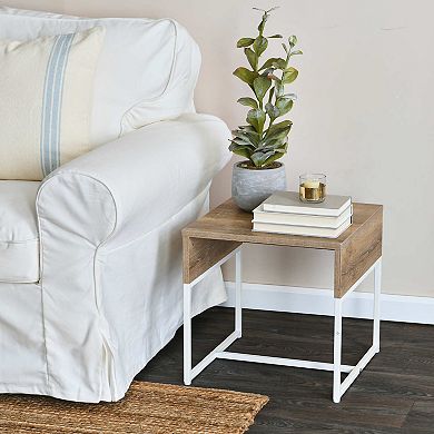 Household Essentials Modern Square End Table