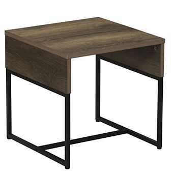 Household Essentials Modern Square End Table