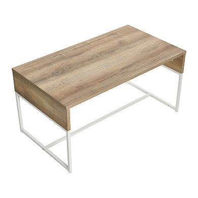 Household Essentials Modern Rectangular Coffee Table