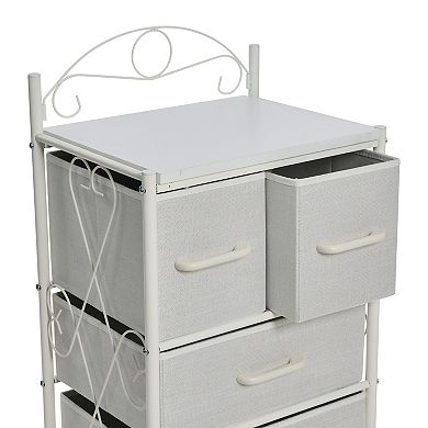 Household Essentials 4-Drawer Storage Cabinet