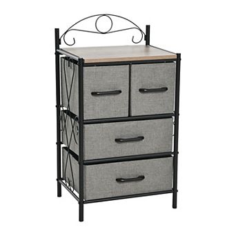 Household Essentials 4-Drawer Storage Cabinet