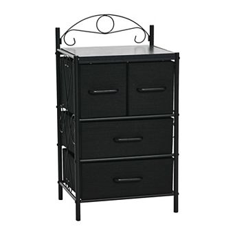 Household Essentials 4-Drawer Storage Cabinet