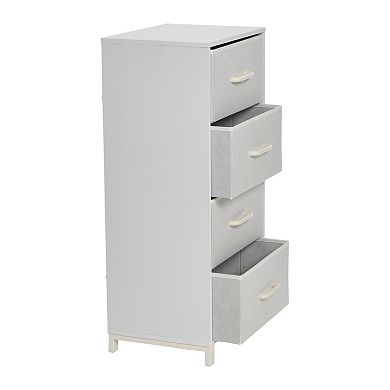 Household Essentials 4-Drawer Storage Chest