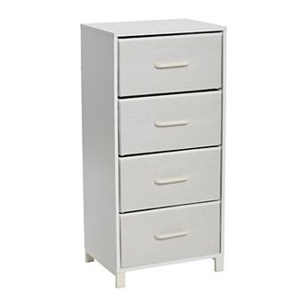 Household Essentials 4-Drawer Storage Chest