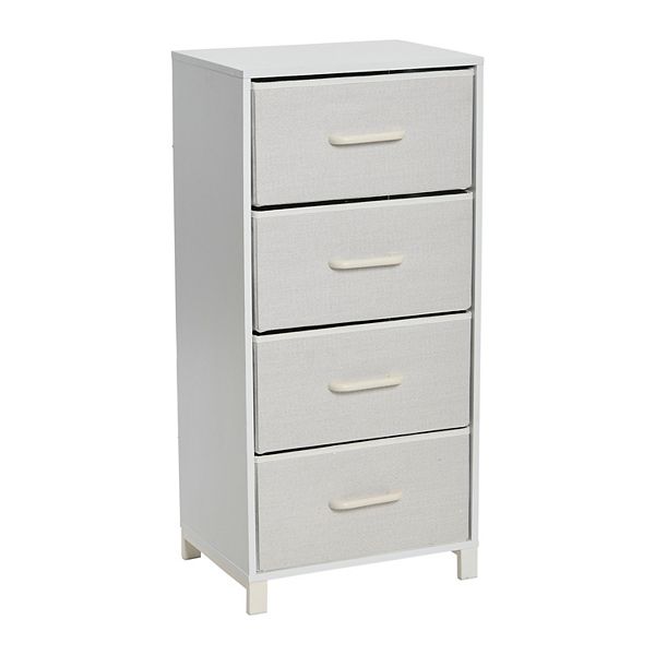 Household Essentials 4-Drawer Storage Chest