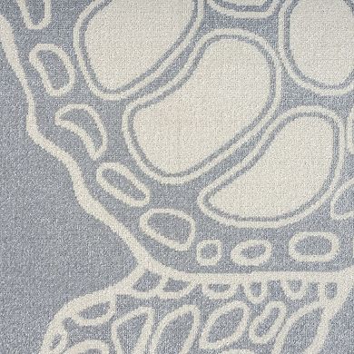 Home Dynamix Marine Sea Turtle Coastal Animal Indoor Outdoor Area Rug