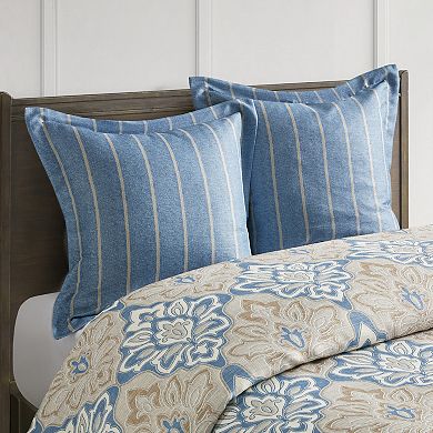 Madison Park Signature Caspian Oversized & Overfilled Medallion Print ...