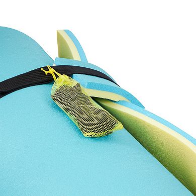 Comfy Floats 12' x 5' No Inflate UV-Resistant Water Pad Pool Lake Float, Yellow