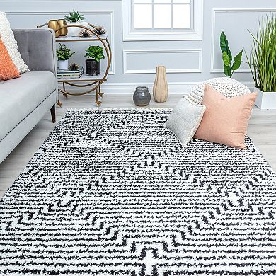 Rugs America Cyprus Modern Dots Calm Creation Area Rug