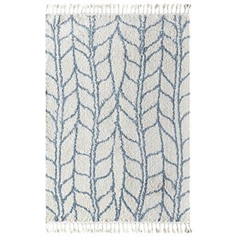 Rugs America Cyprus Modern Stripe Slowburn Area Rug