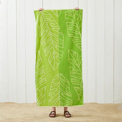 Madelinen® Boca 2-Pack Tropical Print Beach Towel Set
