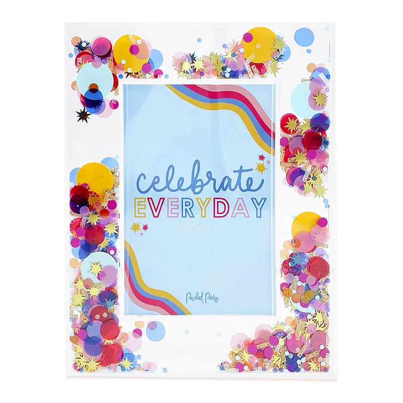 Packed Party Celebrate Everyday Confetti Frame, Multicolor