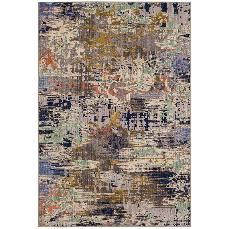Scott Living Talbert Rug, Grey, 5X8 Ft