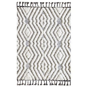 Rugs America Isle Bohemian Diamond Area Rug