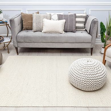 Rugs America Isle Farmhouse Houndstooth Area Rug