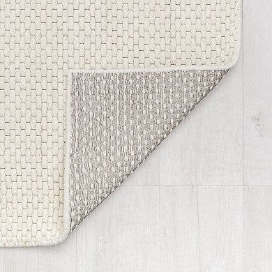 Rugs America Isle Farmhouse Houndstooth Area Rug