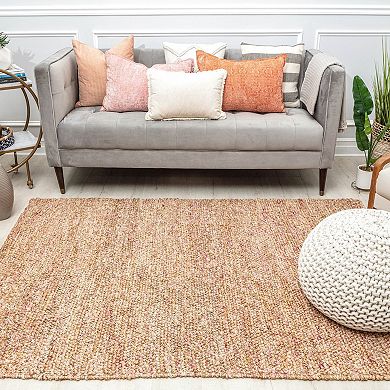 Rugs America Isle Farmhouse Solid Confetti Area Rug