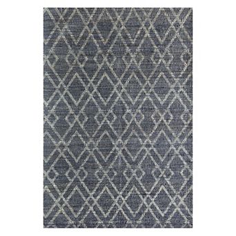 Rugs America Isle Modern Trellis Waves Area Rug