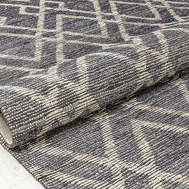 Rugs America Isle Modern Trellis Waves Area Rug