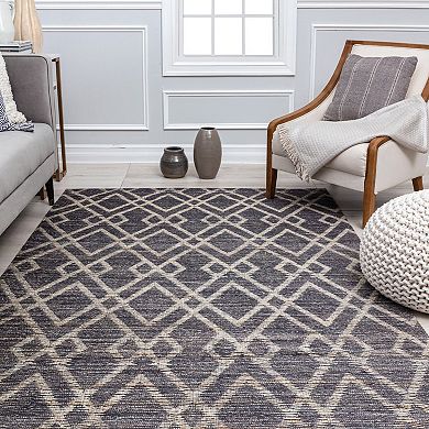 Rugs America Isle Modern Trellis Waves Area Rug