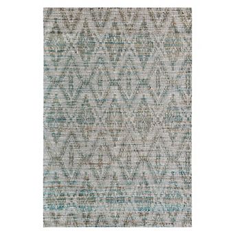 Rugs America Isle Modern Diamond Top Ikat Area Rug