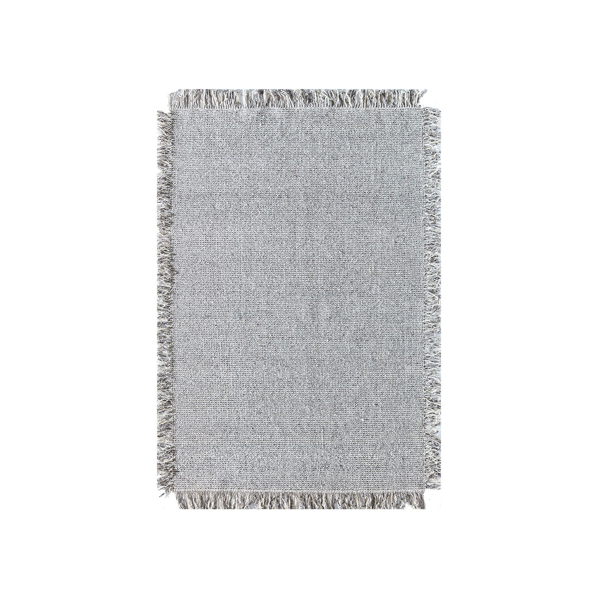 Rugs America Isle Casual Solid Area Rug, Brown