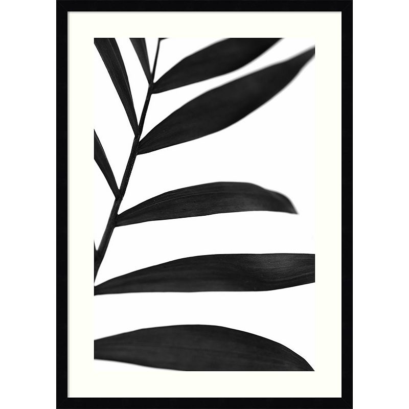 18222418 Amanti Art Palms V Framed Wall Art, Black sku 18222418