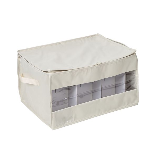 HoneyCanDo Stemware Storage Box Set